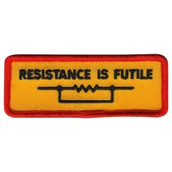 Märkbar AB Stofmærke Resistance is Futile - Accessories