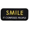 Clearance Märkbar AB Stofmærke Smile It Confuses People