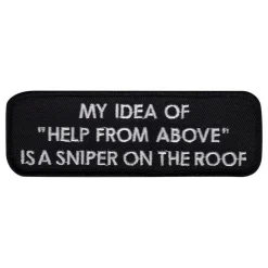Online Märkbar AB Stofmærke Sniper On The Roof