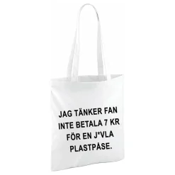 Netshirt Group AB Stofpose Jag Tänker Fan Inte Betala - Hobby & Fritid|Oppyntning