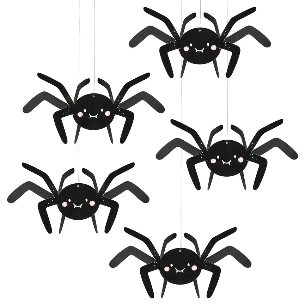 Best PartyDeco sp. z o.o. Store Edderkopper DIY Hængende Dekoration