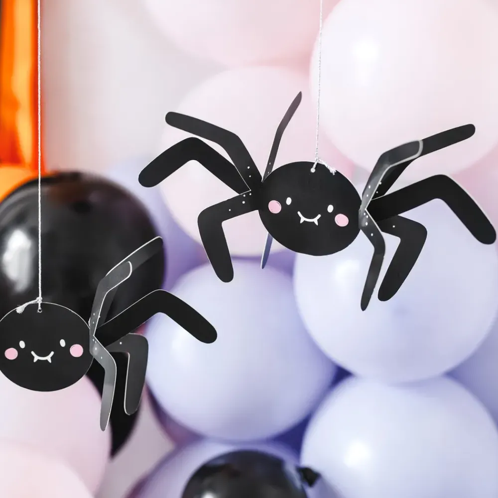 Best PartyDeco sp. z o.o. Store Edderkopper DIY Hængende Dekoration