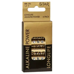 Star Trading AB ST Power Alkaline AA-Batterier - Teknik|Hjem & Husholdning