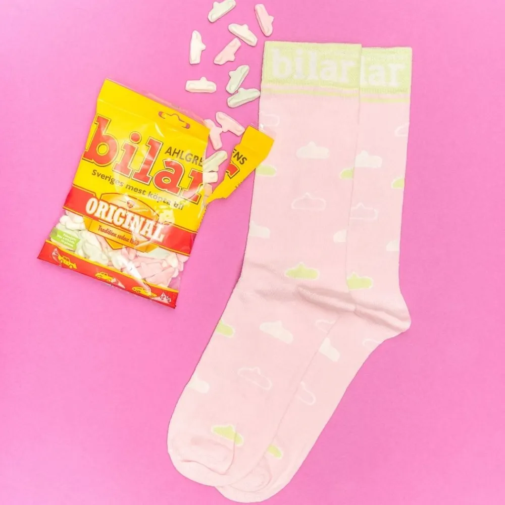 Hot Svensk Husman Socks AB Strømper Ahlgrens Bilar
