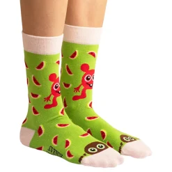 Svensk Husman Socks AB Strømper Babblarna™ Grøn Gaveæske