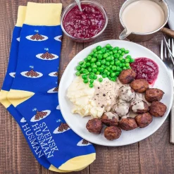 Hot Svensk Husman Socks AB Strømper Kødboller