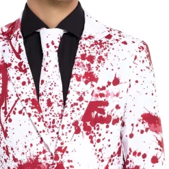 Oppo Merchandise Group B.V. Suitmeister Bloody Suit White Kostume - Tøj|Udklædningskostumer