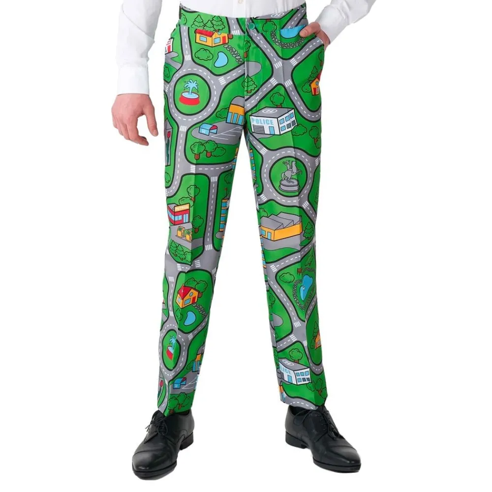 Oppo Merchandise Group B.V. Suitmeister Carpet City Green Jakkesæt - Tøj