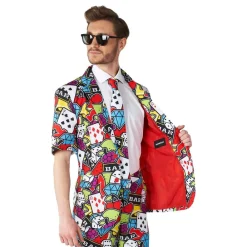 Outlet Oppo Merchandise Group B.V. Suitmeister Casino Icons Summer Jakkesæt