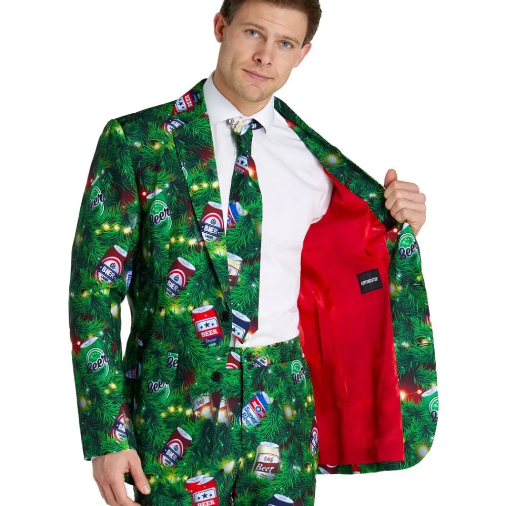 Oppo Merchandise Group B.V. Suitmeister Christmas Beers Jakkesæt - Tøj|Udklædningskostumer