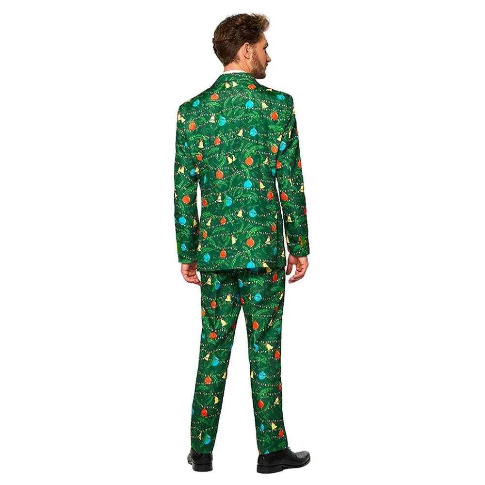 Sale Oppo Merchandise Group B.V. Suitmeister Christmas Green Tree Light Up Jakkesæt