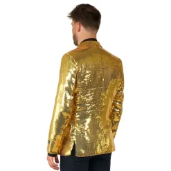 Oppo Merchandise Group B.V. Suitmeister Pailletjakke Gold - Tøj|Tilbehør