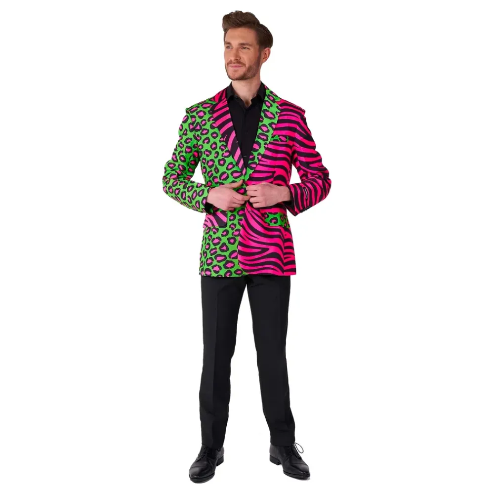 Discount Oppo Merchandise Group B.V. Suitmeister Party Animal Neon Jakke