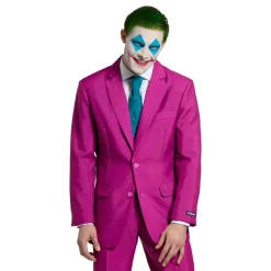 Oppo Merchandise Group B.V. Suitmeister Ruby Red Joker Kostume - Tøj|Udklædningskostumer