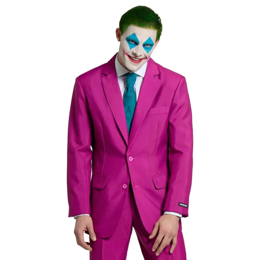 Oppo Merchandise Group B.V. Suitmeister Ruby Red Joker Kostume - Tøj|Udklædningskostumer