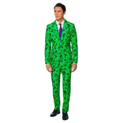 Oppo Merchandise Group B.V. Suitmeister The Riddler Kostume - Tøj|Udklædningskostumer