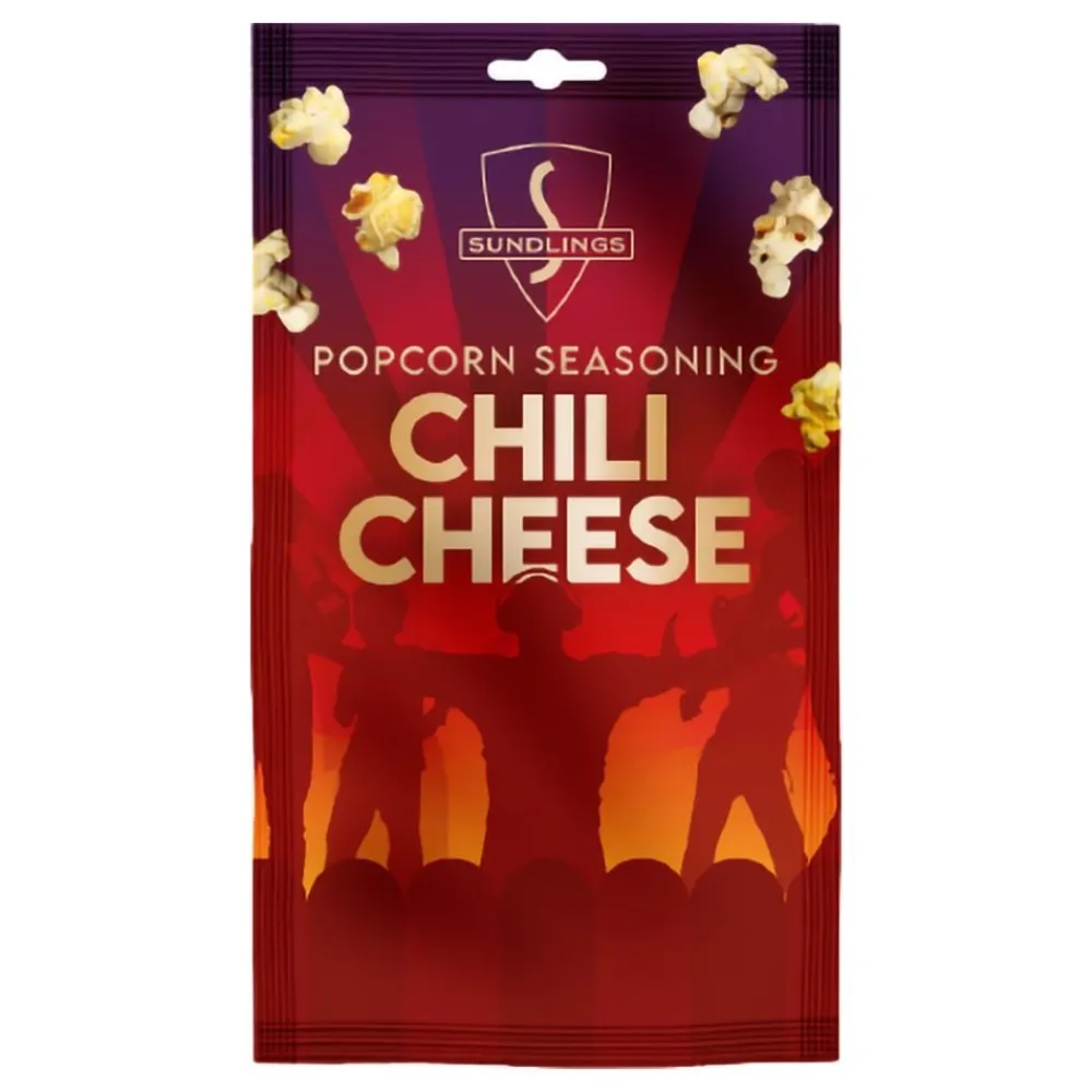 Discount ERT Godis AB Sundlings Popcornkrydderi Chili Cheese