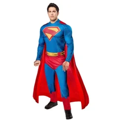 Rubies Netherland B.V. Superman Deluxe Kostume - Udklædningskostumer|Kostumetema