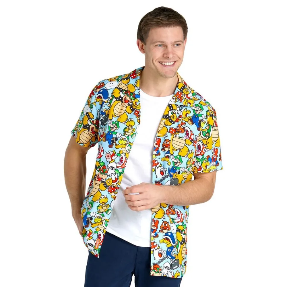 Discount Oppo Merchandise Group B.V. Super Mario Bowsers Kingdom Skjorte
