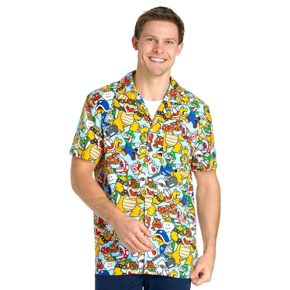 Discount Oppo Merchandise Group B.V. Super Mario Bowsers Kingdom Skjorte