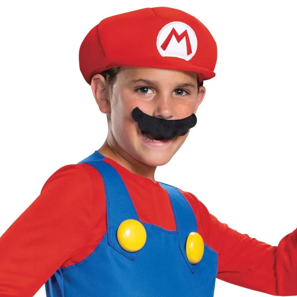 Jakks Europe B.V. Super Mario Deluxe Børnekostume - Udklædningskostumer|Kostumetema