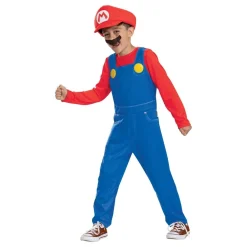 New Jakks Europe B.V. Super Mario Klassisk Børnekostume