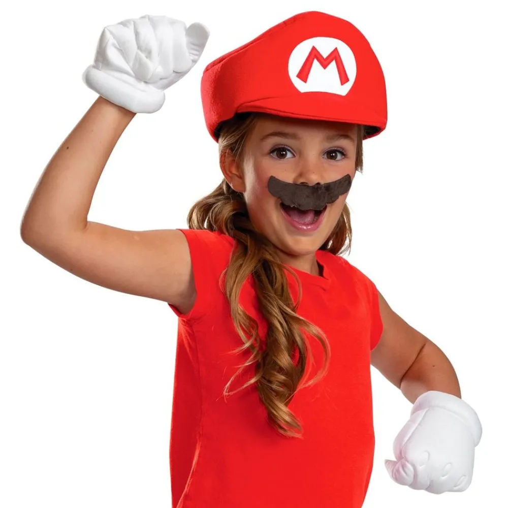 Jakks Europe B.V. Super Mario Tilbehørssæt til Børn - Tilbehør|Merchandise