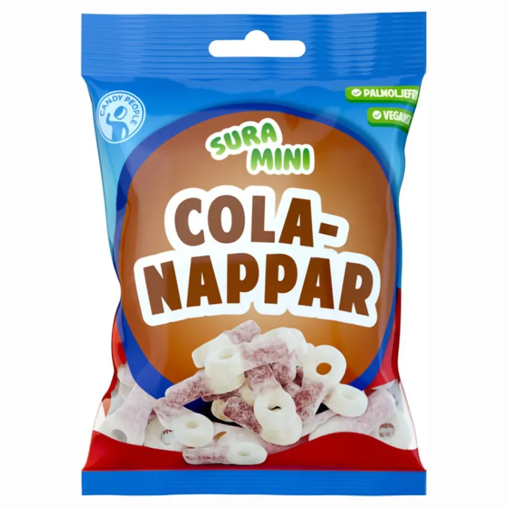 Outlet ERT Godis AB Sura Mini Cola-flasker Økonomipakke