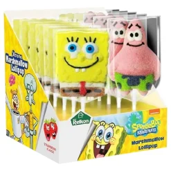 Clearance ERT Godis AB SvampeBob Marshmallow Slikkepind