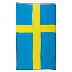 Hisab/Joker Company AB Svensk Flag 150x90cm - Hobby & Fritid|Flag