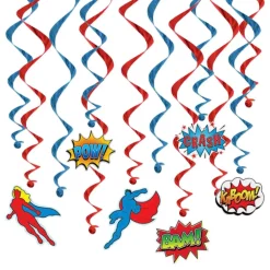Three Sixty Degrees Ltd Swirls Comic Hængende Dekoration - Oppyntning|Hjem & Husholdning