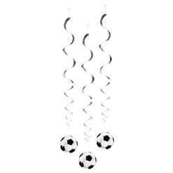 Boland Party Partners B.V. Swirls Fodbold Loftsdekoration - Oppyntning|Kostumetema