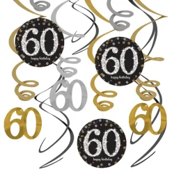 Best Reithmüller Europe GmbH Swirls 60 Guld/Sølv Hængende Dekoration