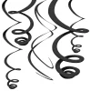 Discount Reithmüller Europe GmbH Swirls Sort Hængende Dekoration