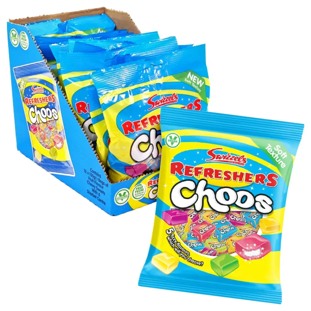 New ERT Godis AB Swizzels Refreshers Choos Økonomipakke