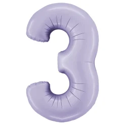 Online Ballongkungen AB Talballon Lilla Satin