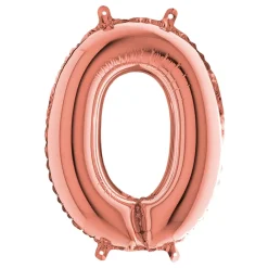 New Ballongkungen AB Talballon Mini Roséguld/Metallic