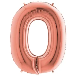 Ballongkungen AB Talballon Rosenguld Metallic - Oppyntning|Balloner