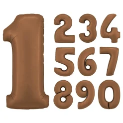Discount Ballongkungen AB Talballon Satin Chocolate