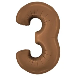 Discount Ballongkungen AB Talballon Satin Chocolate