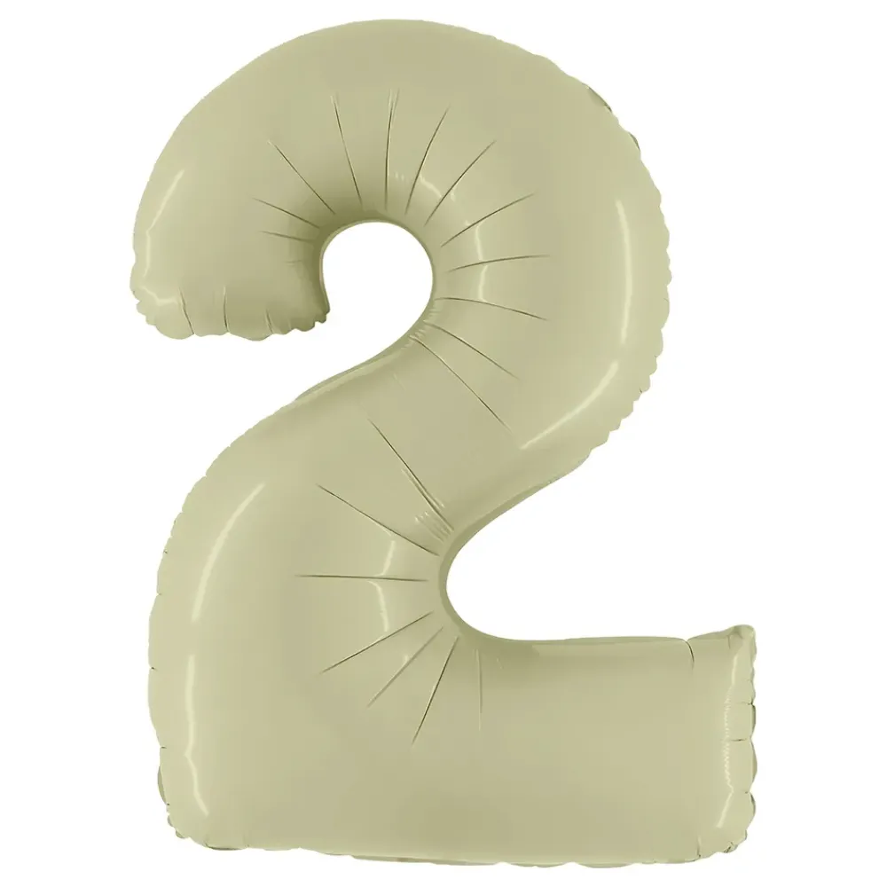 Ballongkungen AB Talballon Satin Olive Green - Oppyntning|Balloner