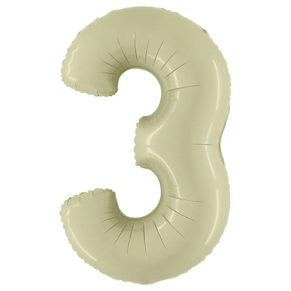 Ballongkungen AB Talballon Satin Olive Green - Oppyntning|Balloner