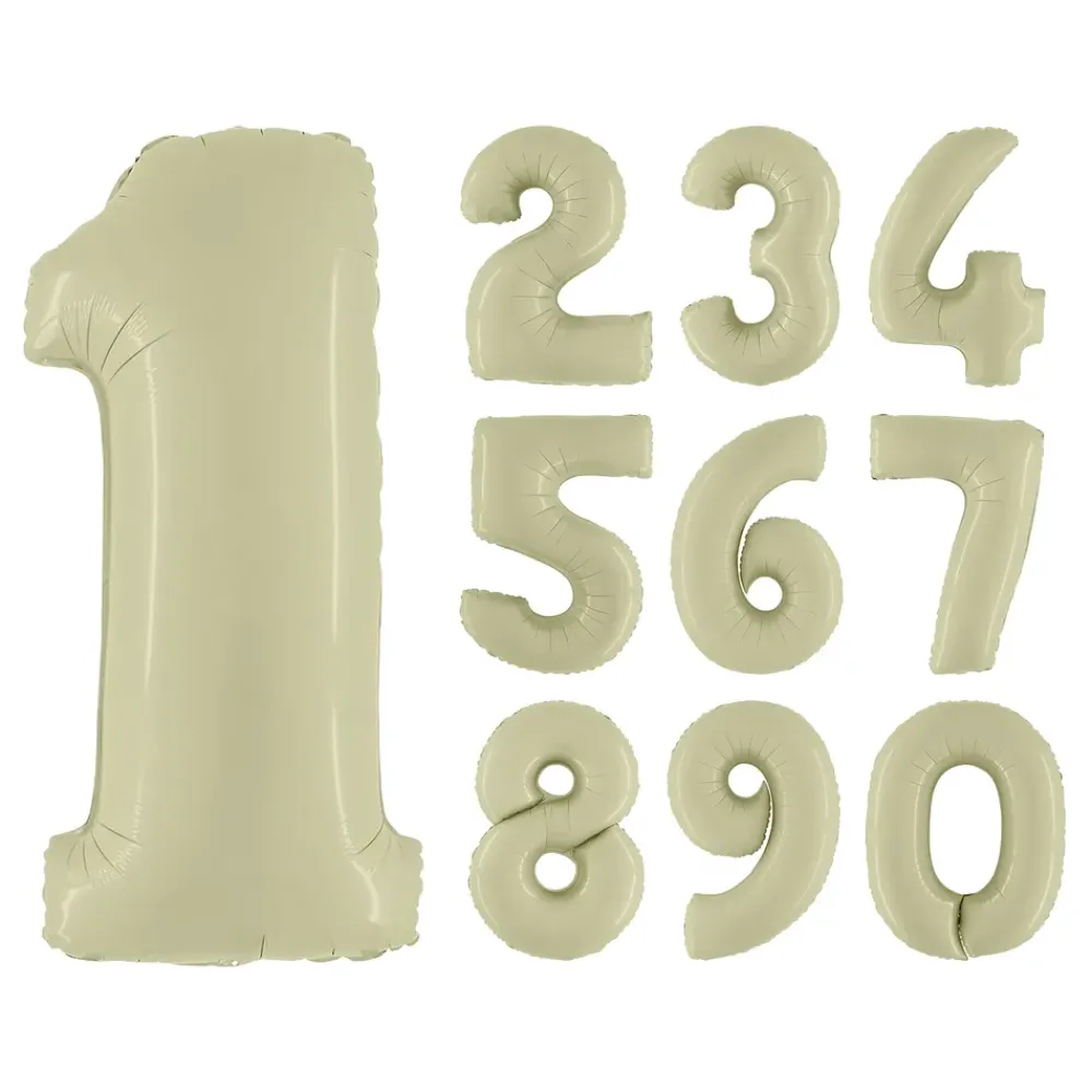 Ballongkungen AB Talballon Satin Olive Green - Oppyntning|Balloner