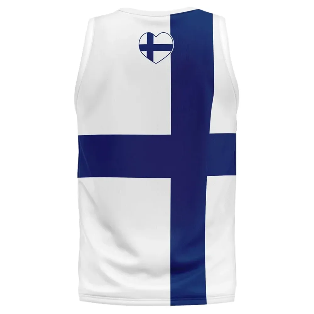 Hot Netshirt Group AB Tanktop Finlands Flag