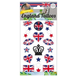 Globos Europe B.V. Tatoveringer England - Hobby & Fritid|Sminke
