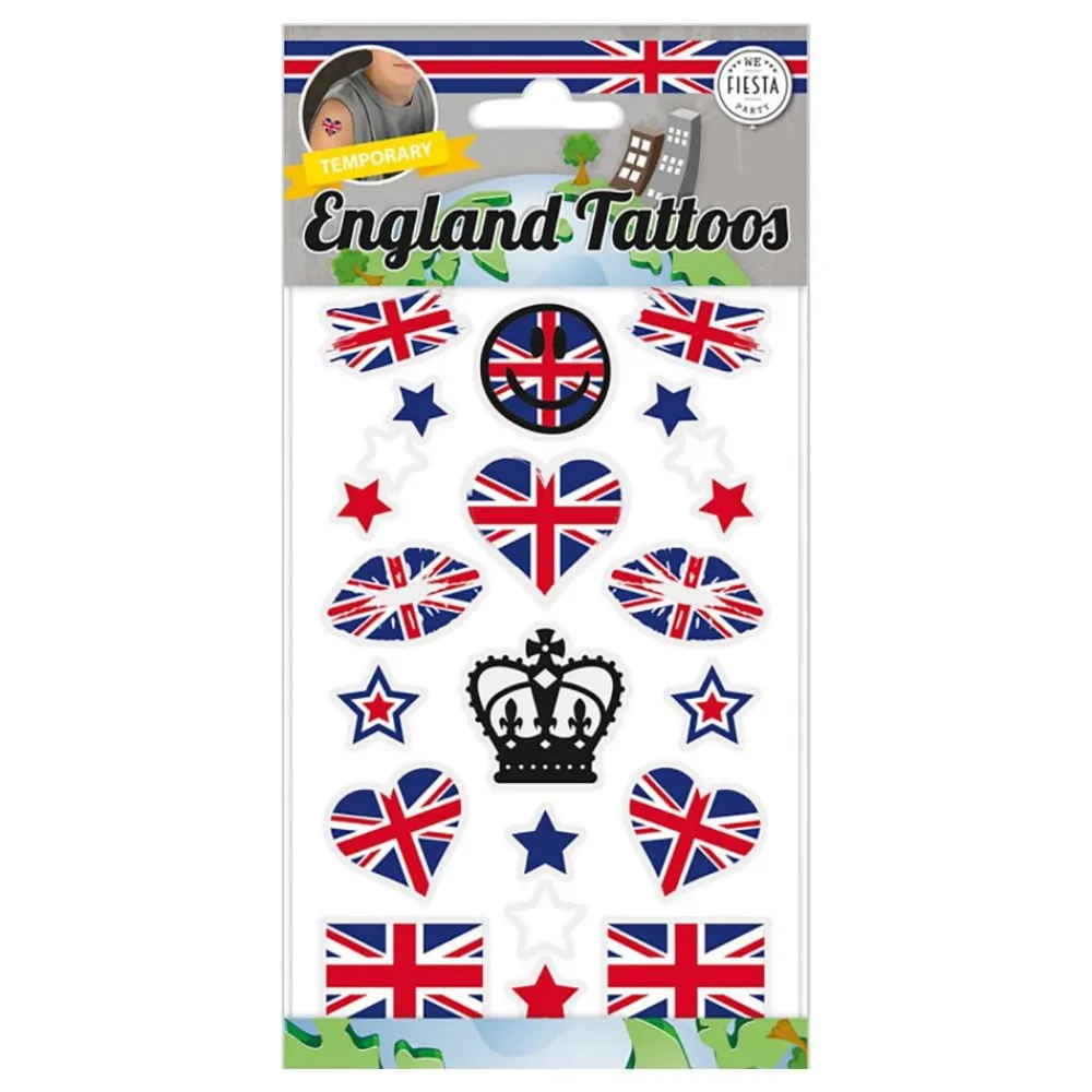 Globos Europe B.V. Tatoveringer England - Hobby & Fritid|Sminke