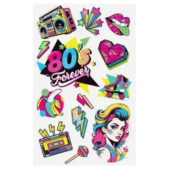 Fiestas Guirca, S.L Tatoveringer 80's Forever - Sminke|Kostumetema