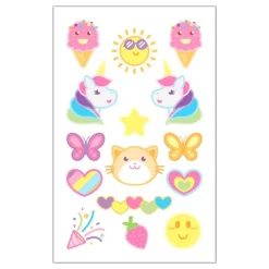 Hisab/Joker Company AB Tatoveringer Unicorn Love - Sminke