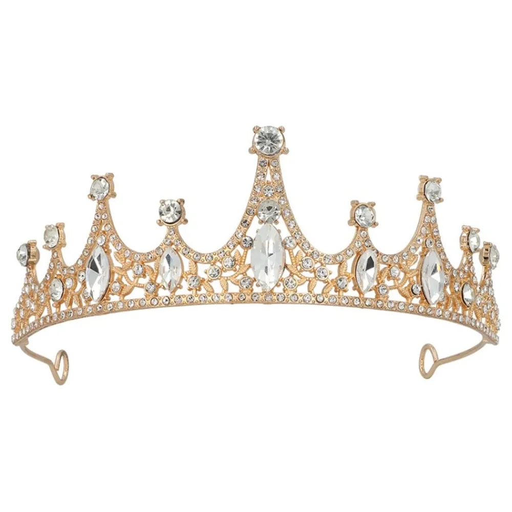 Boland Party Partners B.V. Tiara i Metal Rosaguld - Kostumetema|Hatte