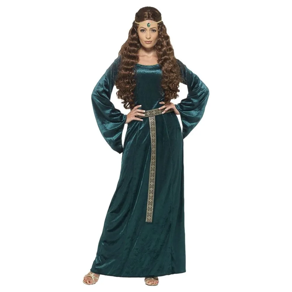 Online Rubies Netherland B.V. Tjenestepige Middelalderkostume